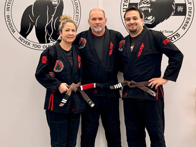 The Driftwood Martial Arts Gym and Training Mats.