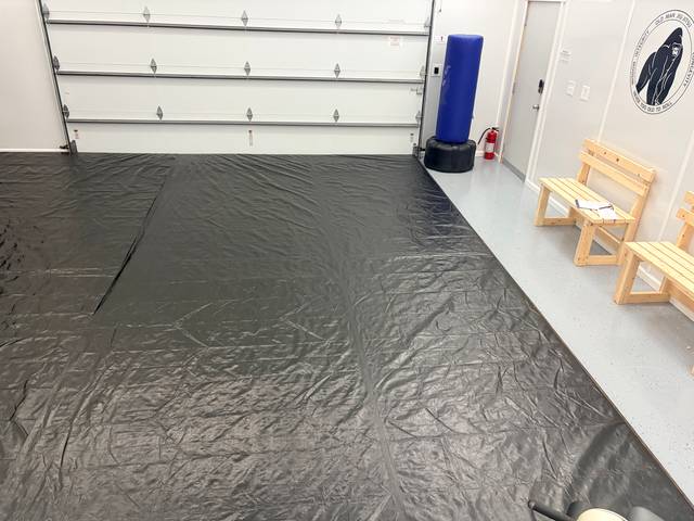 The Driftwood Martial Arts Gym and Training Mats.